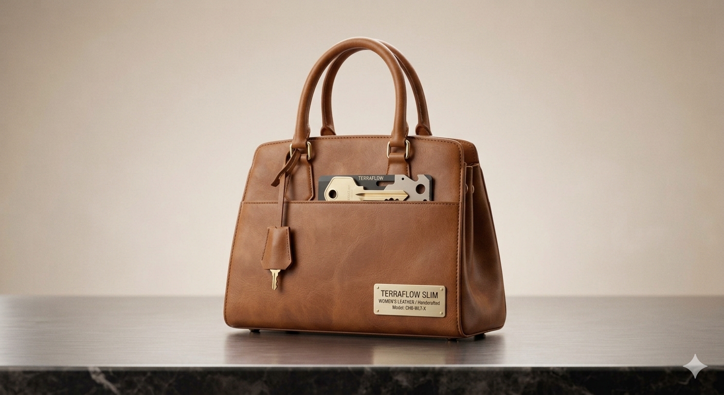 Women Classic Leather Handbag