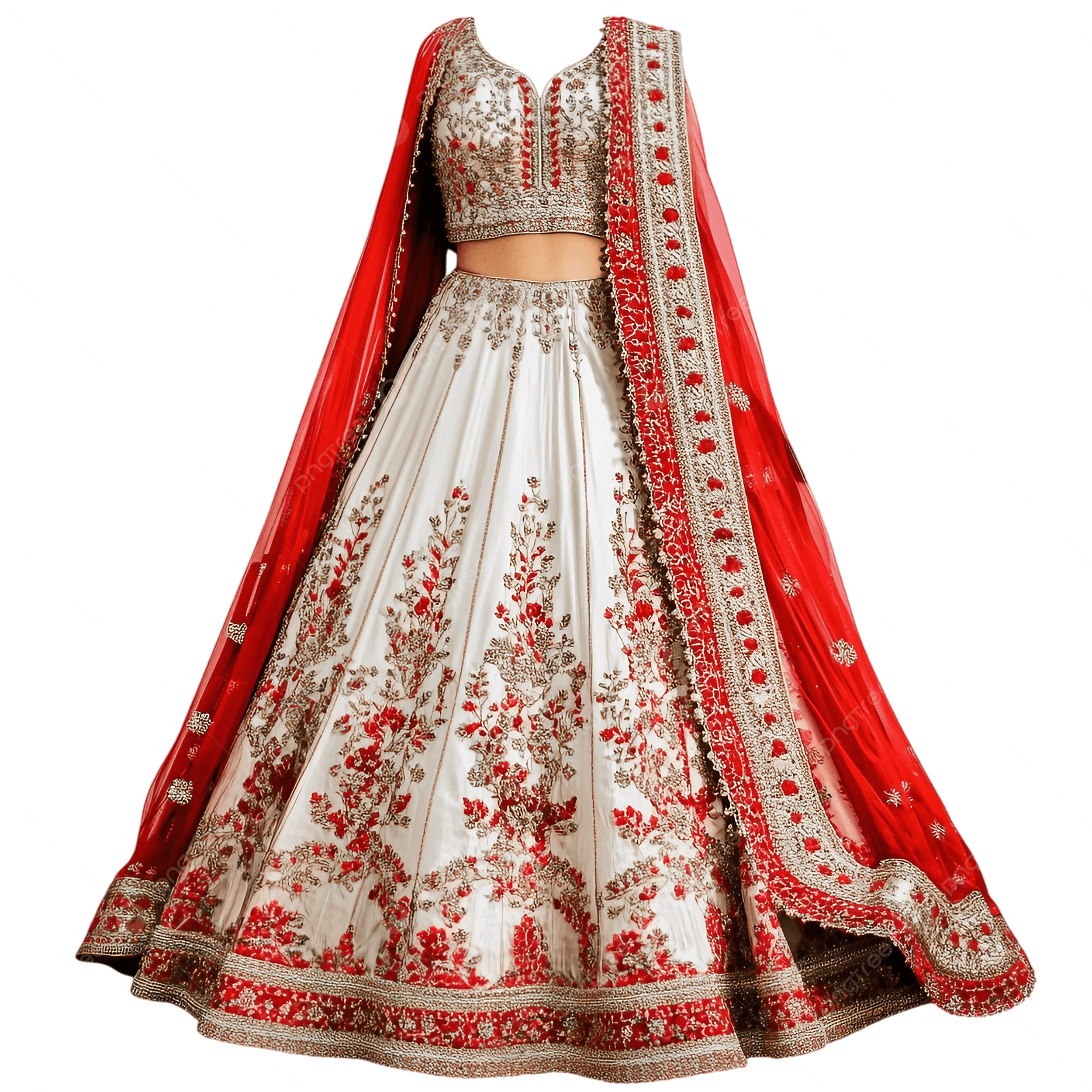 Designer Embroidered Bridal Lehenga