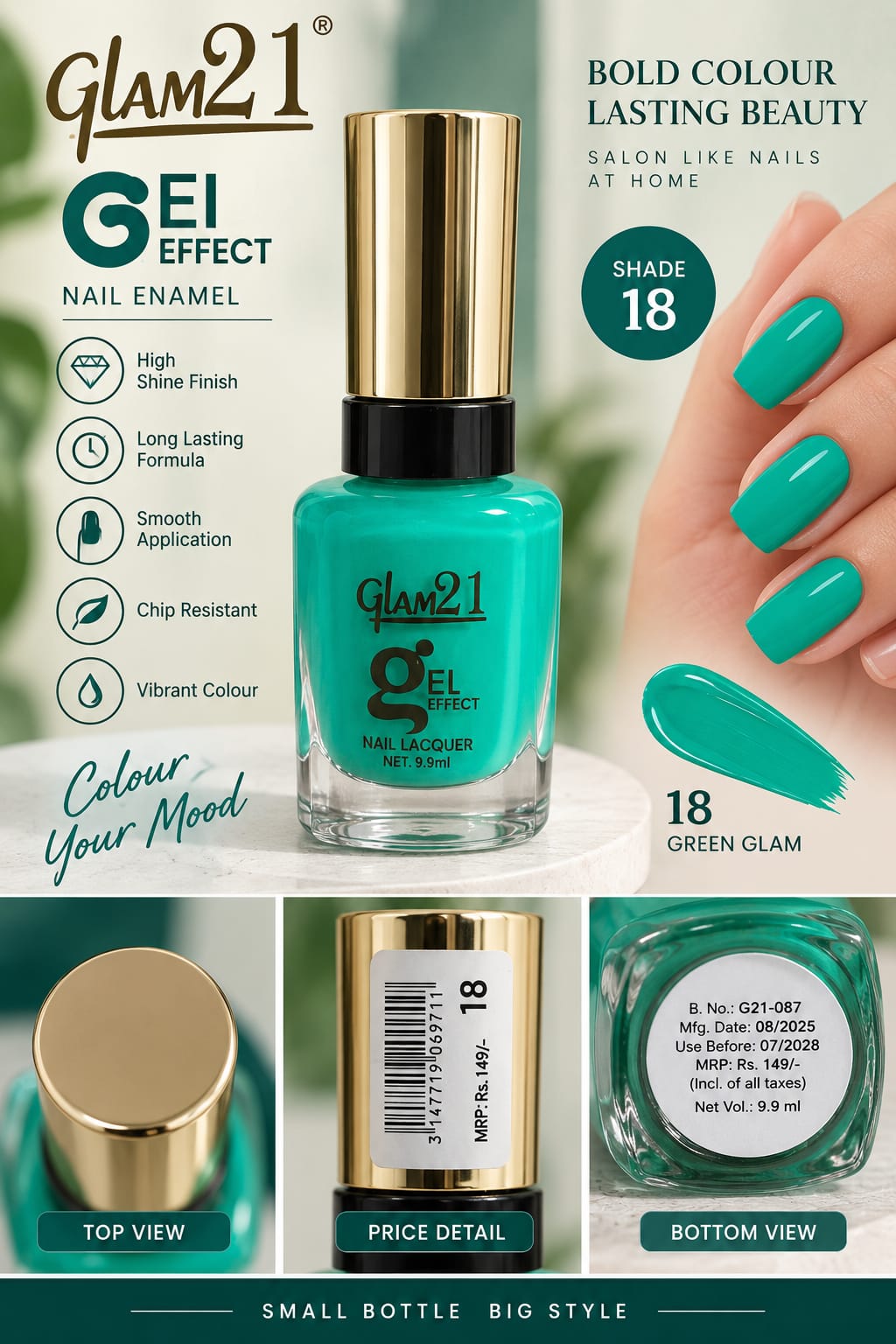 GLAM21 NAIL ENAMEL