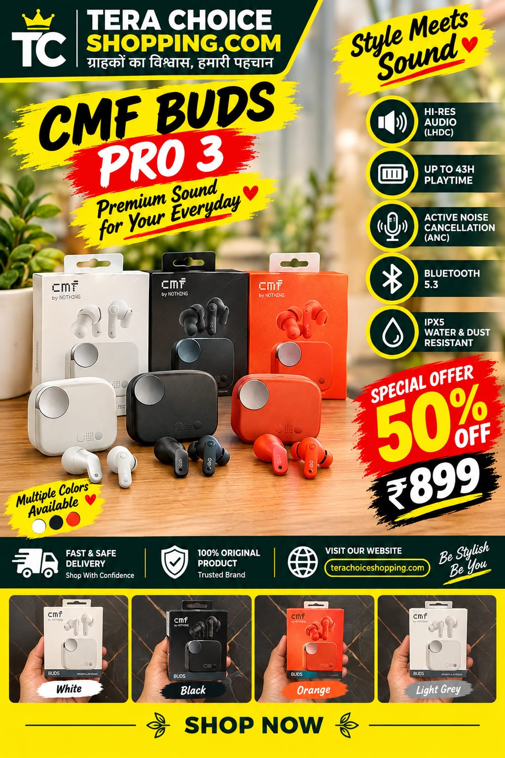 cmf buds pro 3