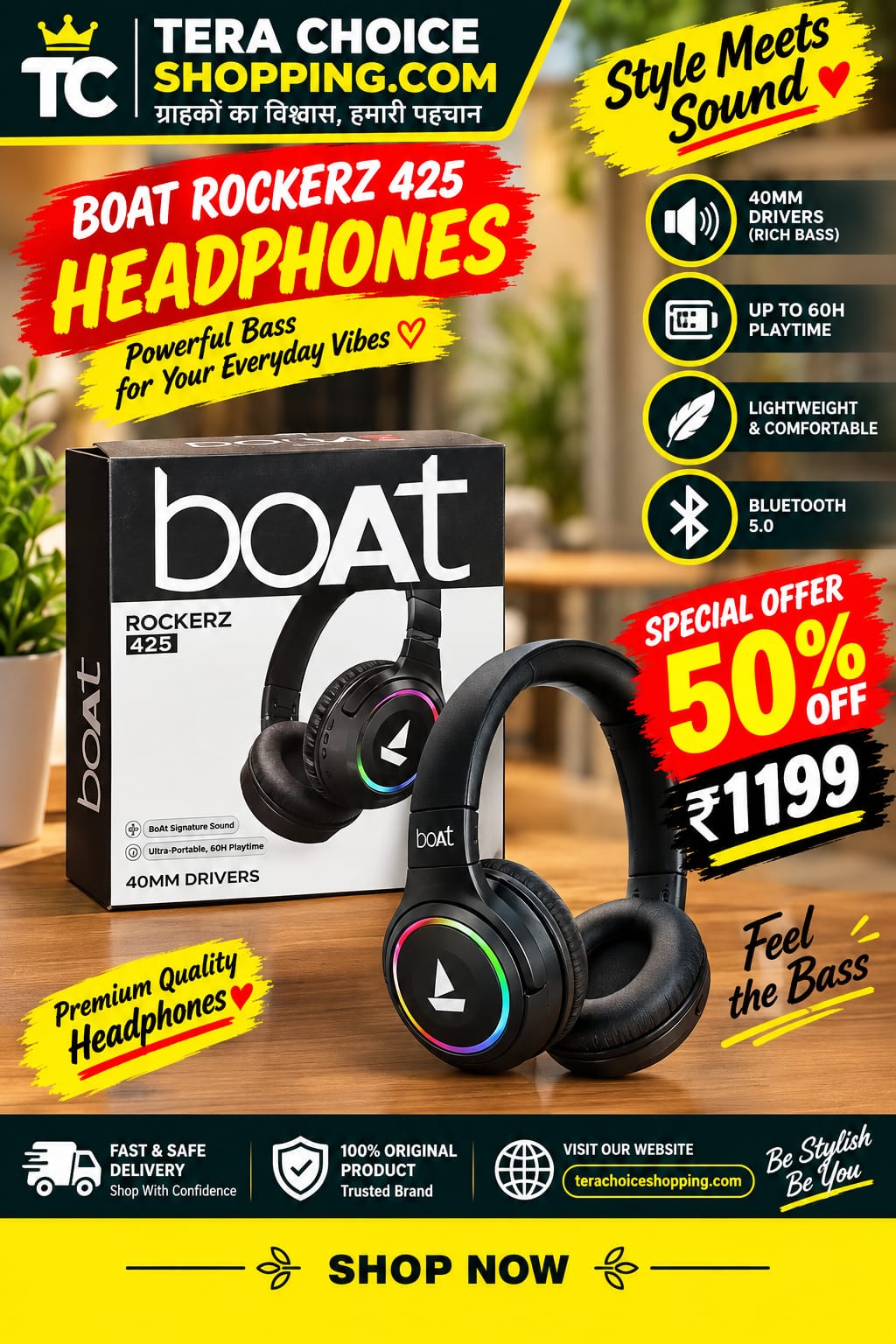 boat rokerz 425 headphone