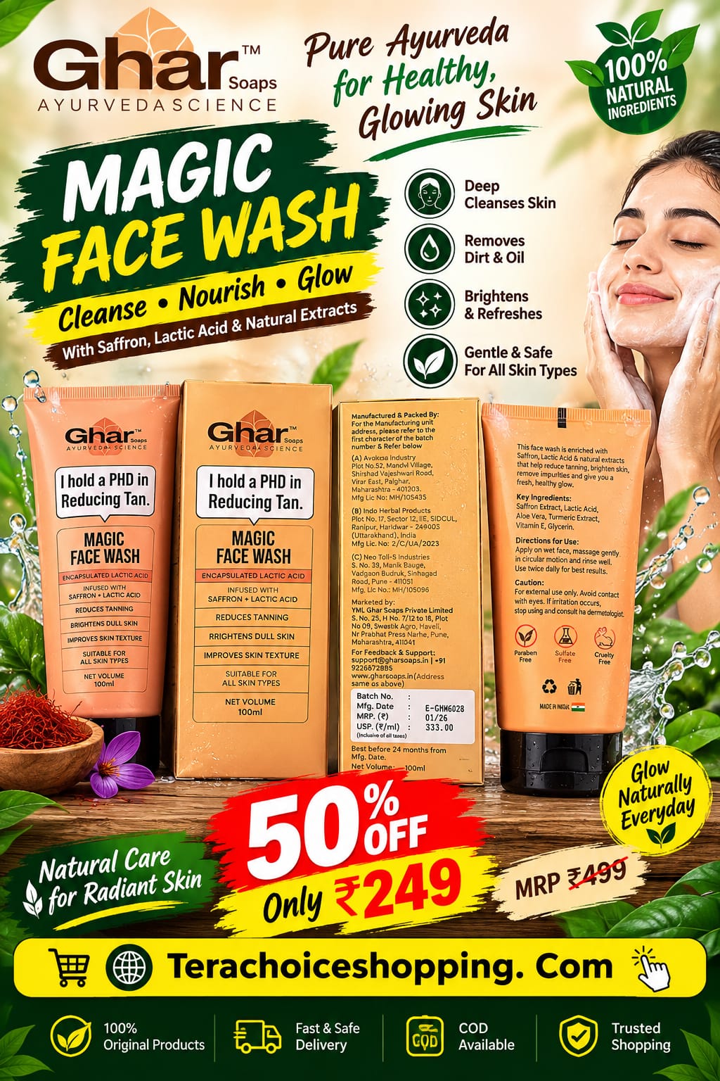 magic face wash