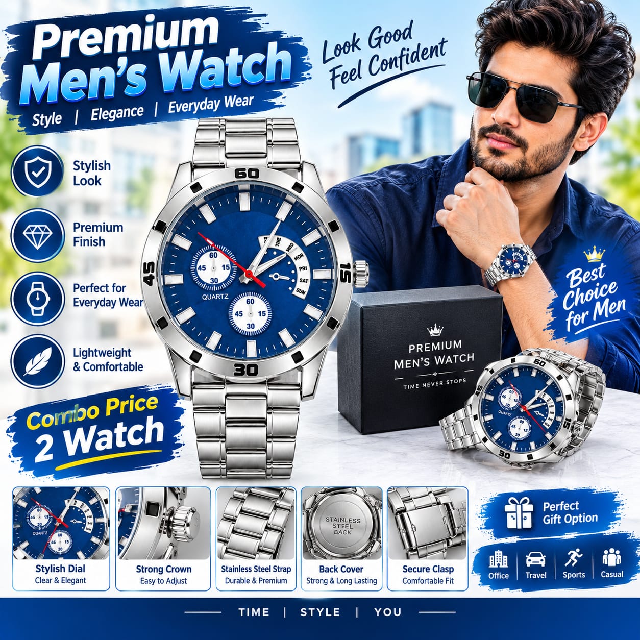 premium men watch