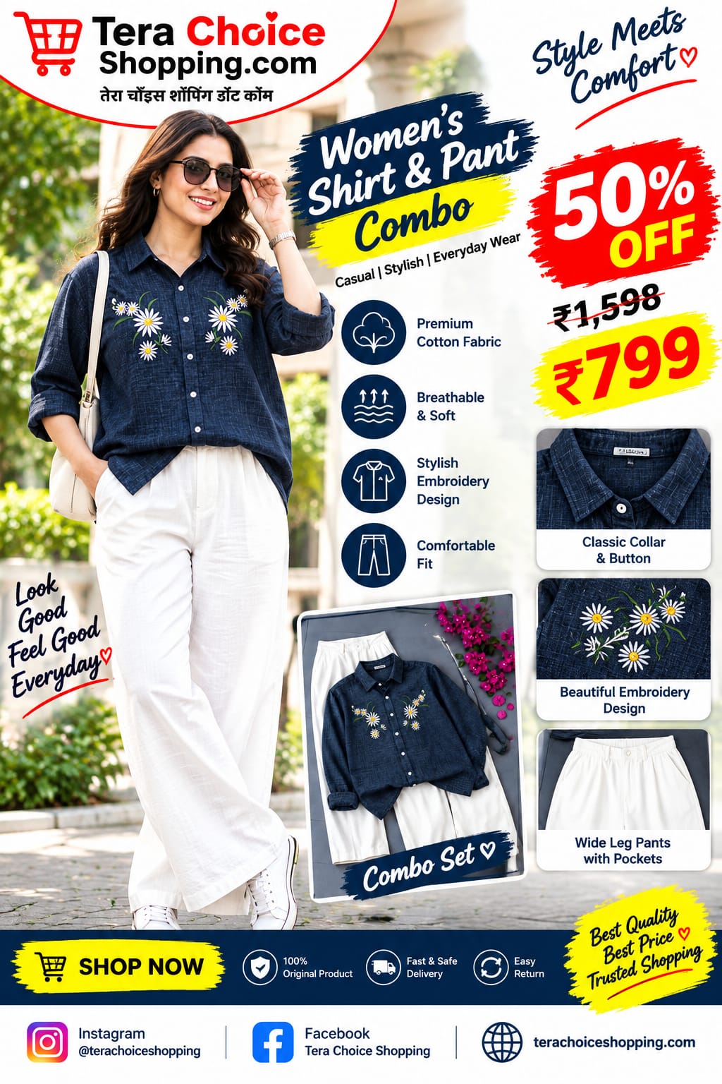 women shirt $ pant