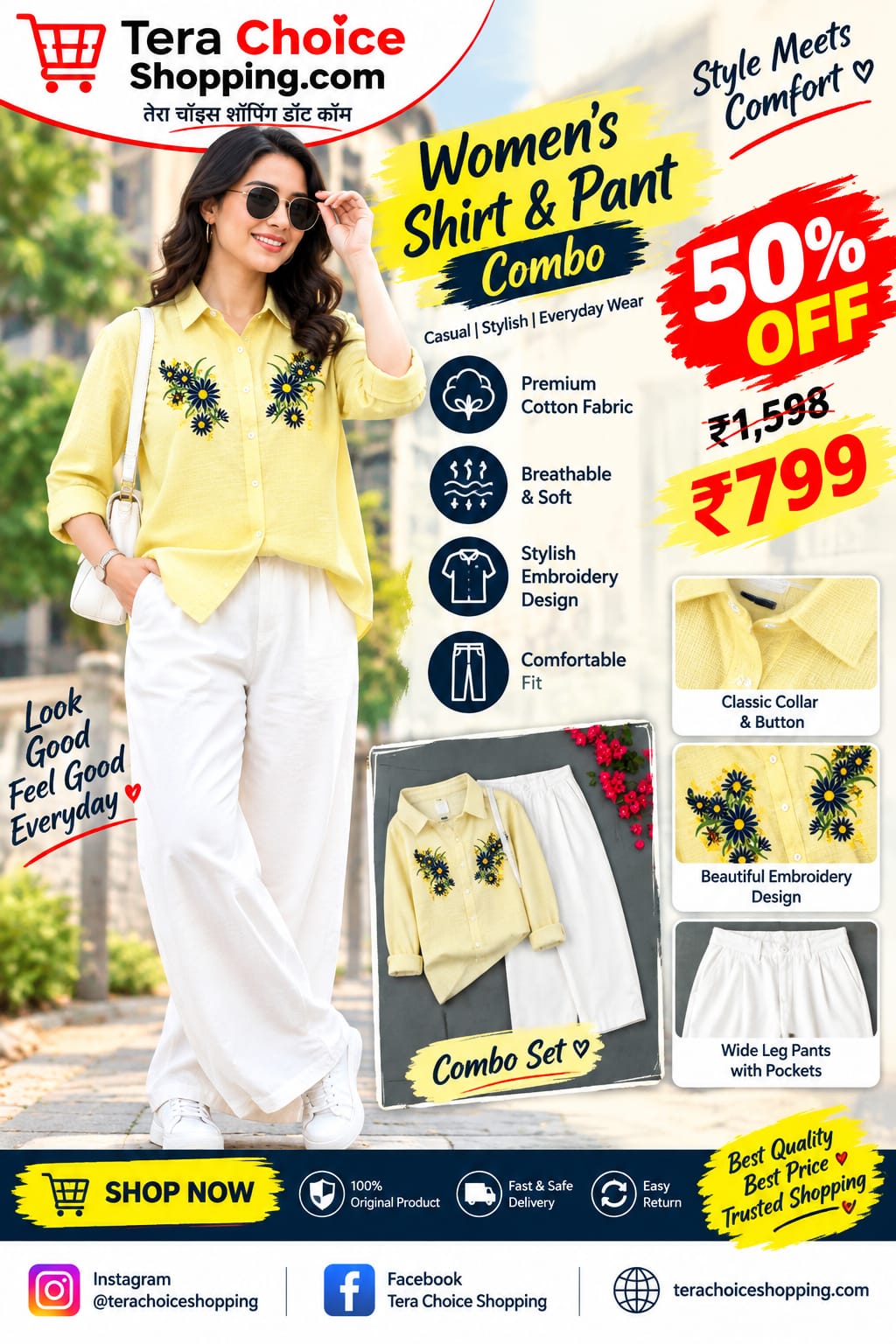 women shirt $ pant
