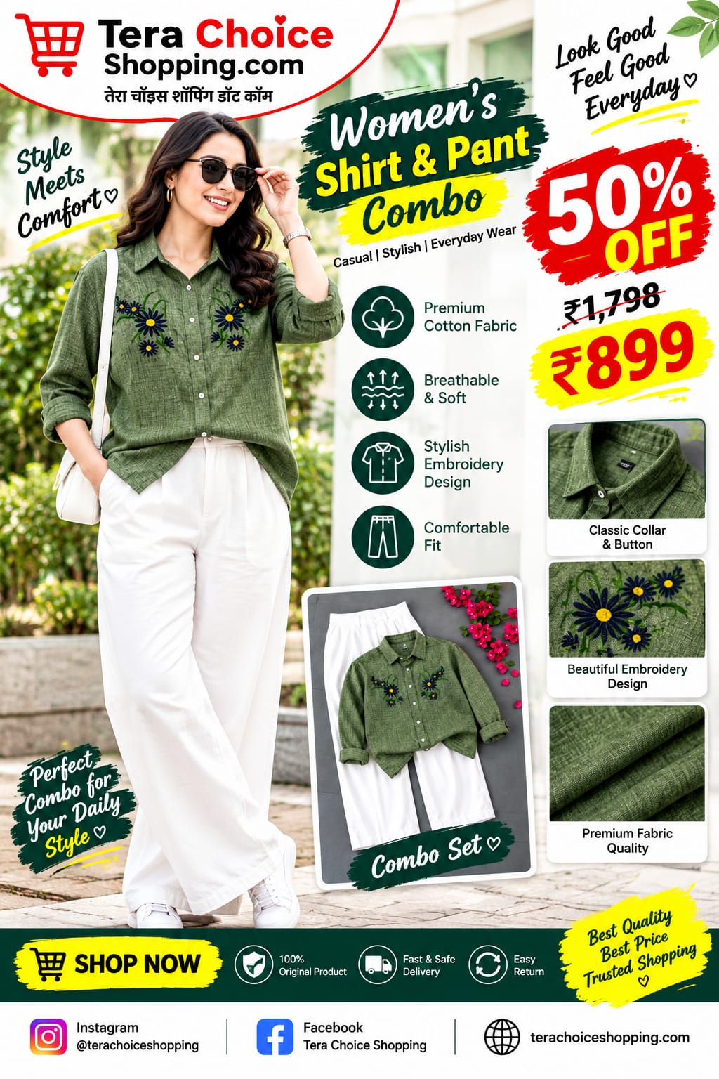 women shirt $ pant