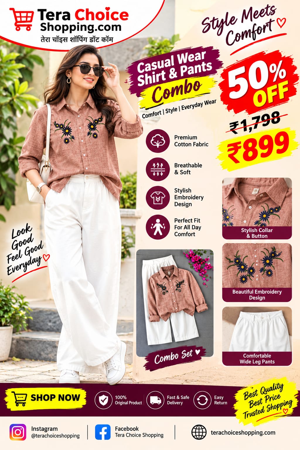 women shirt $ pant