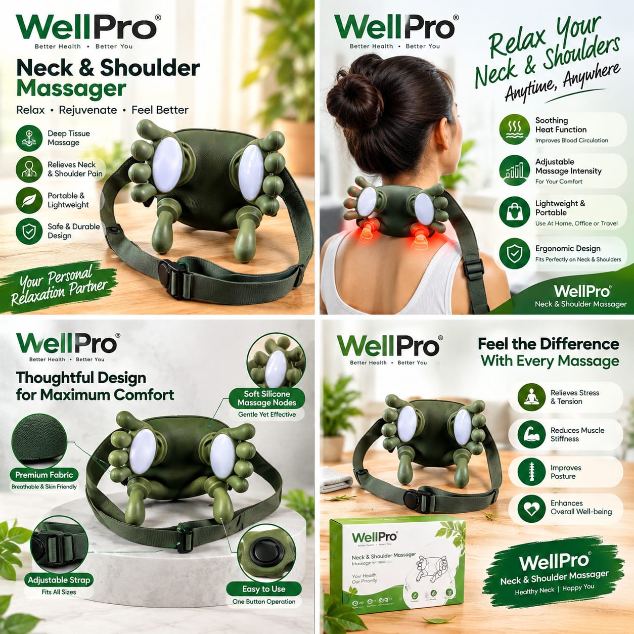wellpro neck $ shouder