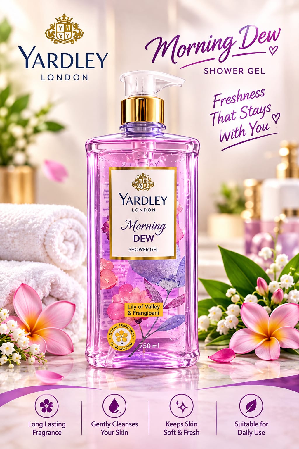 moring dew freshness that stays with you