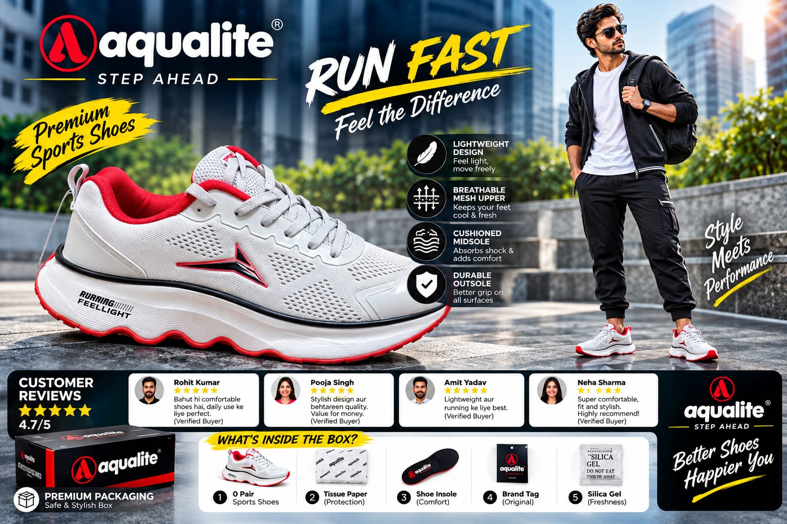 aqualite sports step into comfort move with style