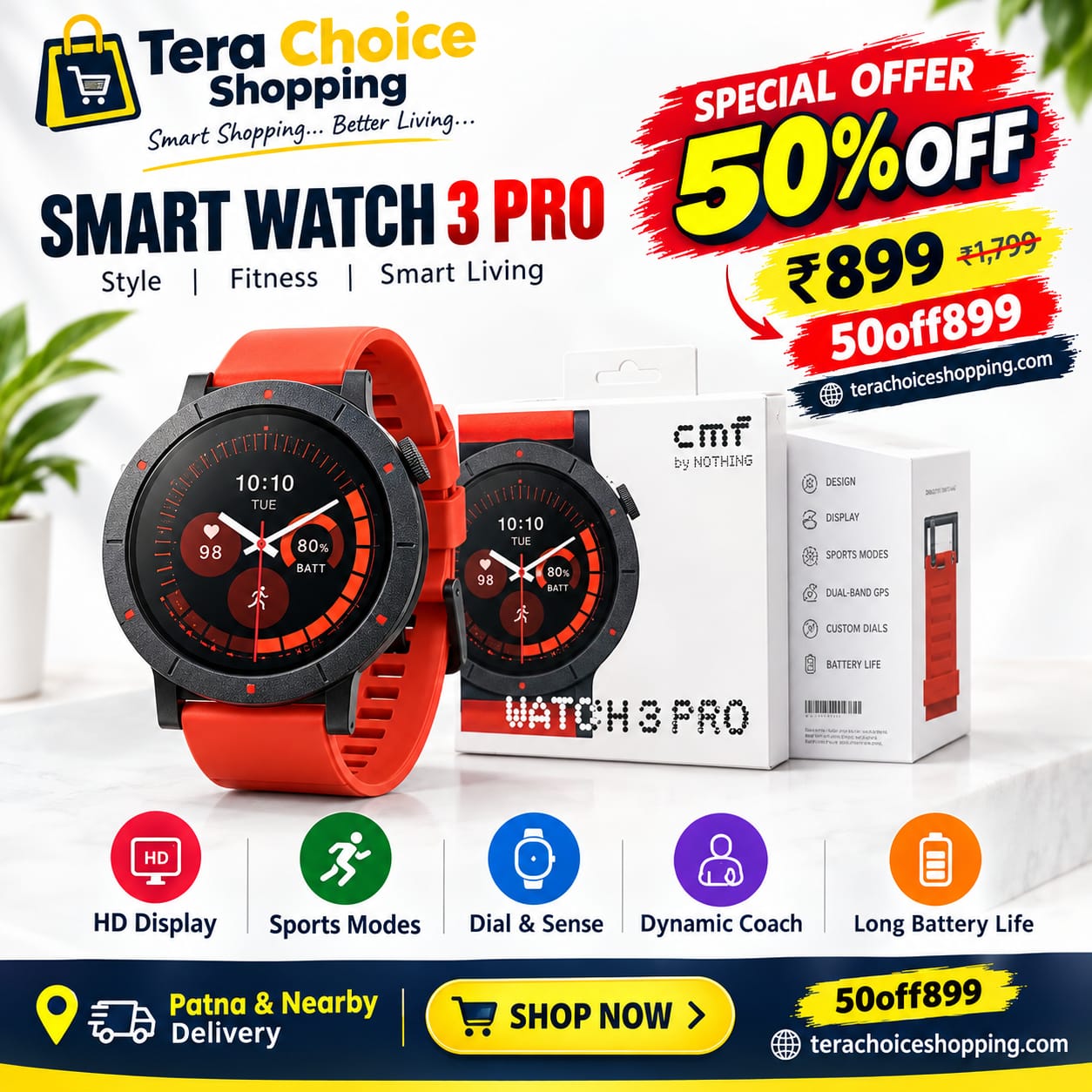 smart  watch    your fitness style partner