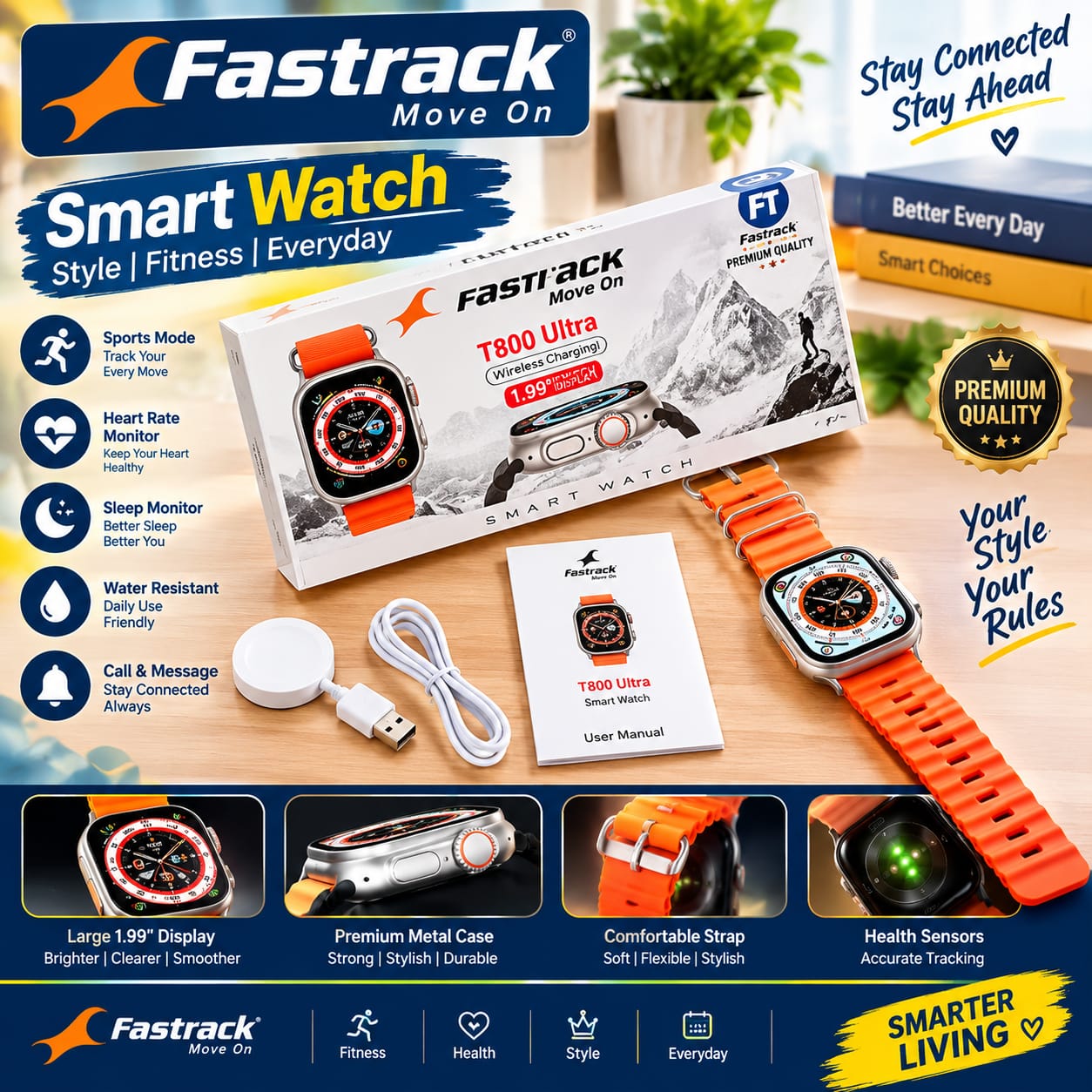 fastrack smart watch