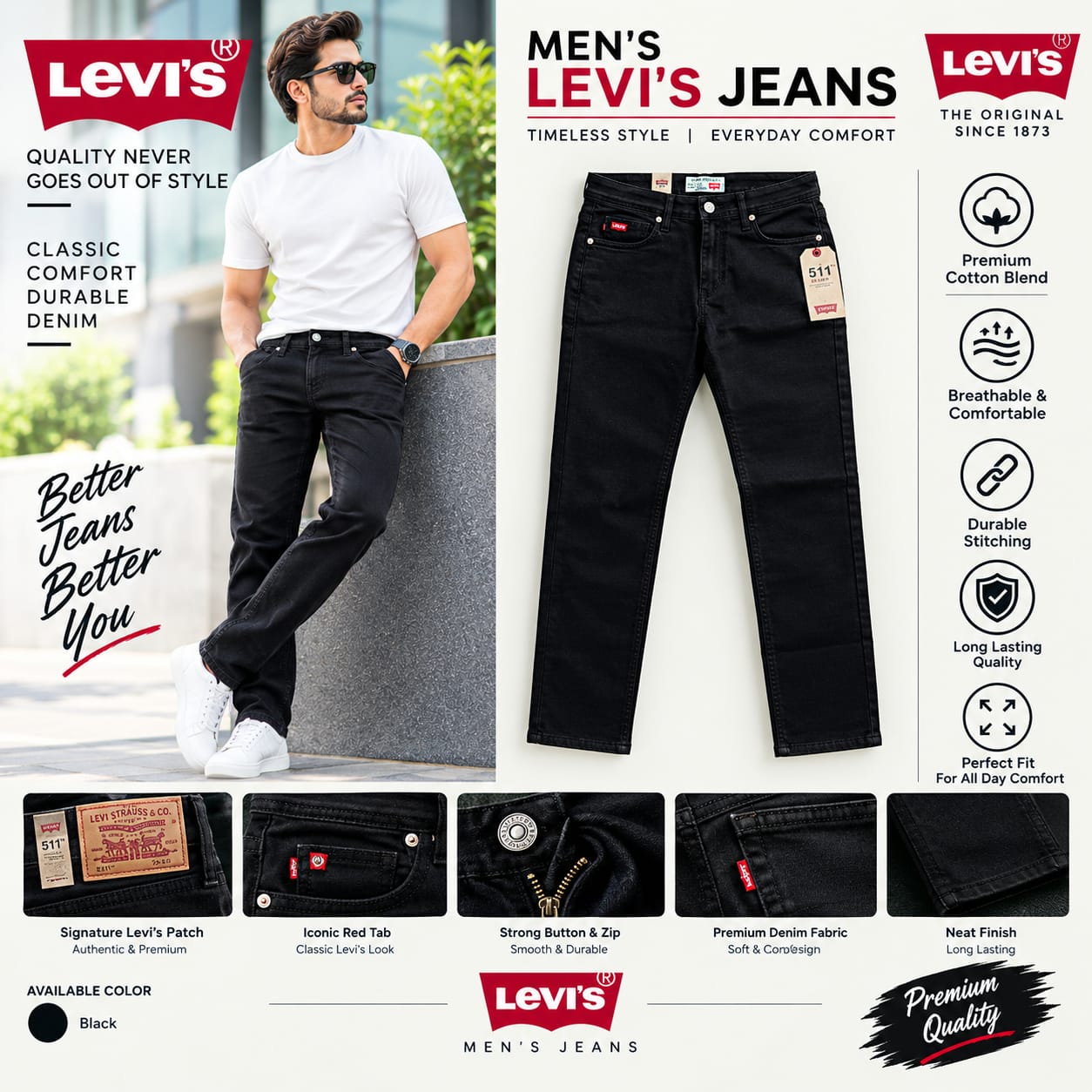 mens levis jeans better jeans