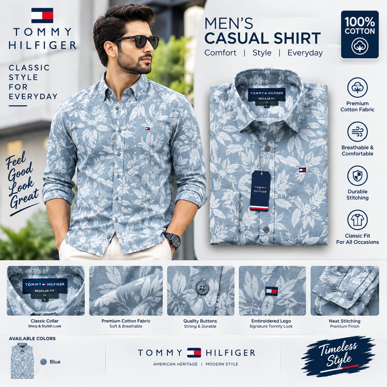 tommy hilfiger  classic styel for everyday
