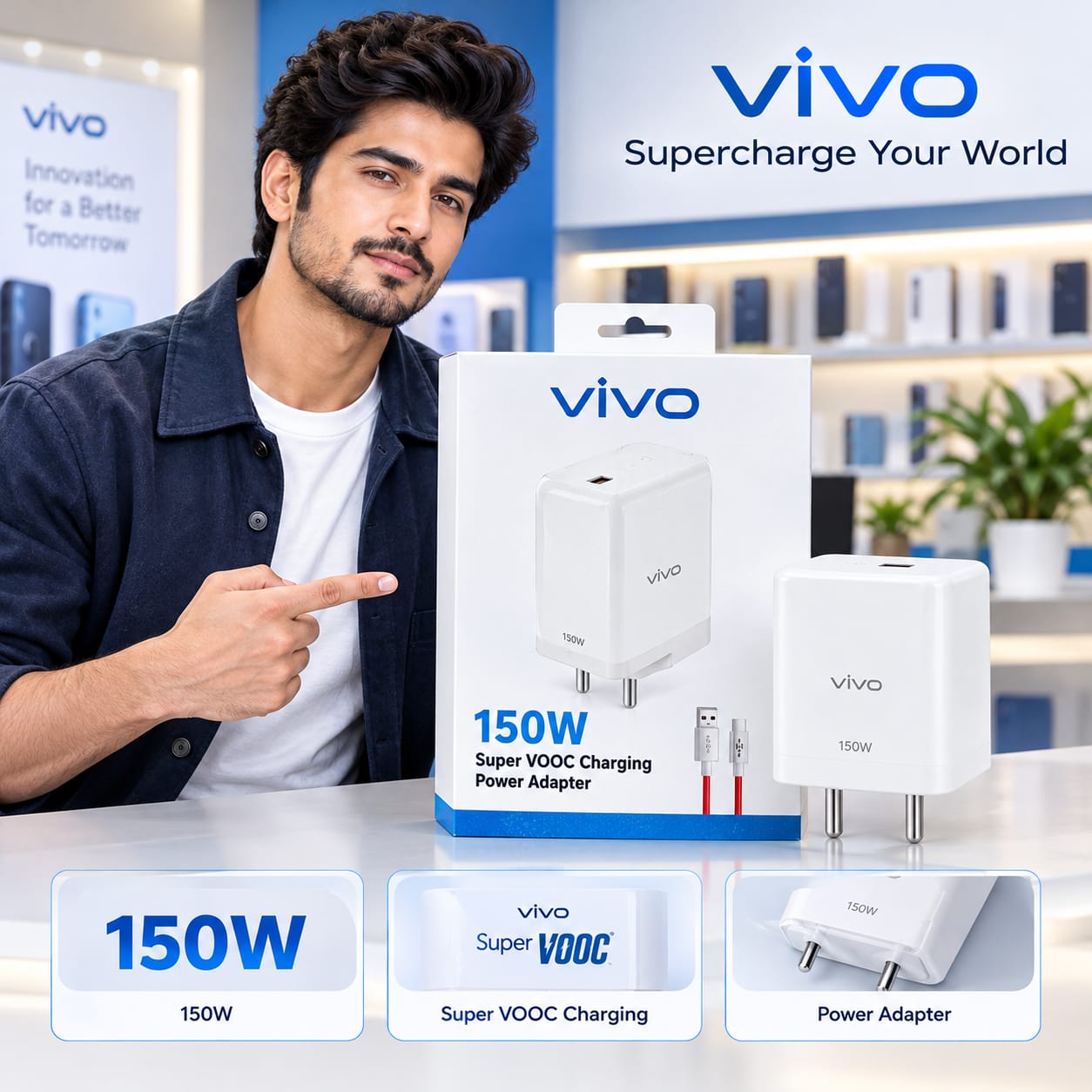 vivo supercharge 150w