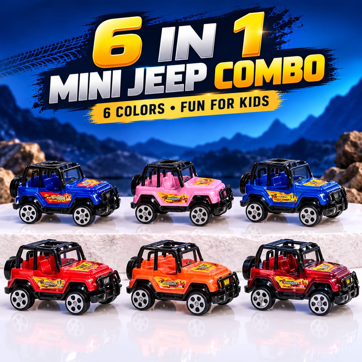mini jeep combo 6 in 1