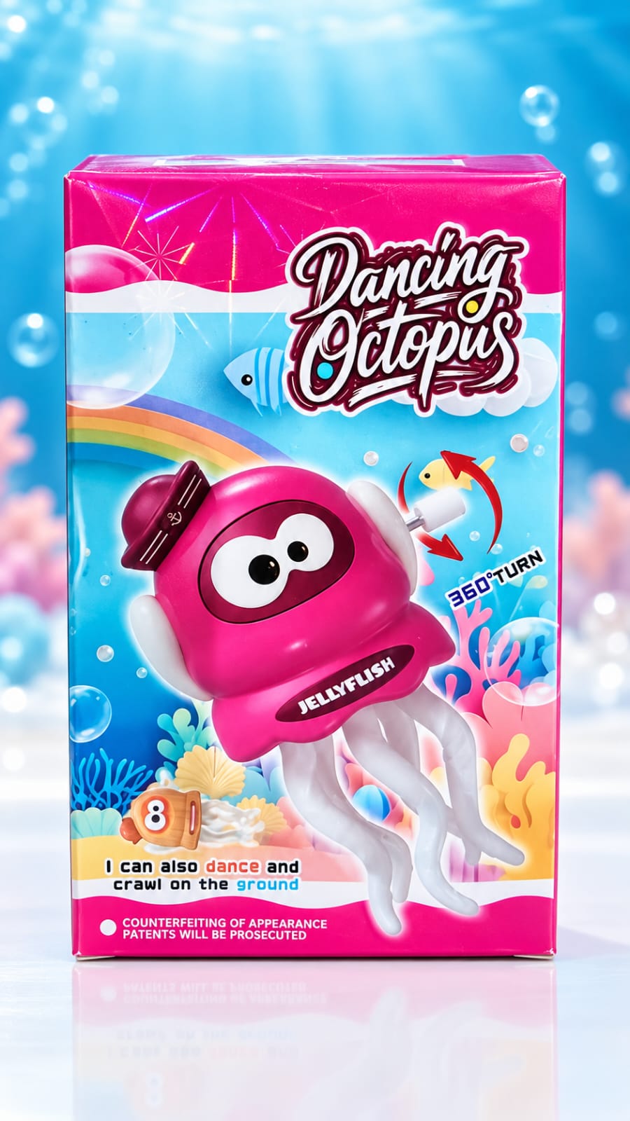 dancing qctopus jellyflish